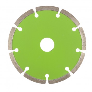 731017 | Диск алмазный, отрезной сегментный, 125 х 22,2 мм, сухая резка, СИБРТЕХ-1