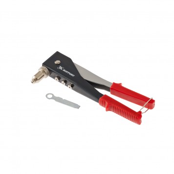 40527 | Заклепочник, 250 мм, переставной 0-90 град, заклепки 2,4-3,2-4,0-4,8 мм, MATRIX-3