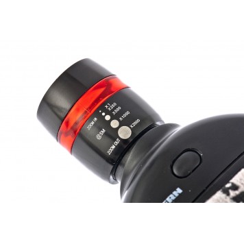 90567 | Фонарь наголовный Zoom, 3 W Led CRE Q5, 160Лм, 100 м, 3 режима: 100%-50%-строб, 3 х ААА, STERN-1