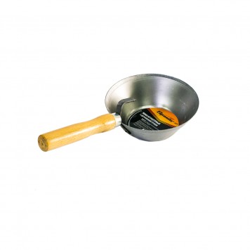 862315 | Ковш стальной штатурный, деревянная ручка, SPARTA-3