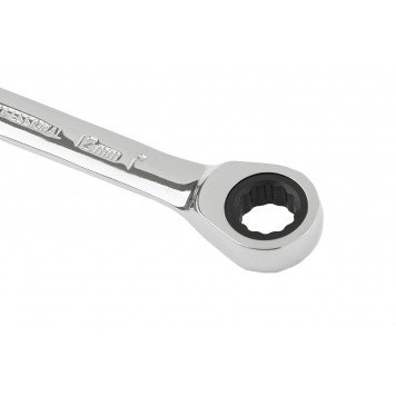 14805 | Ключ комбинированный трещоточный, 12 мм, CrV, зеркальный хром, MATRIX PROFESSIONAL-2