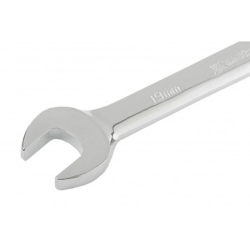 14812 | Ключ комбинированный трещоточный, 19 мм, CrV, зеркальный хром, MATRIX PROFESSIONAL-1