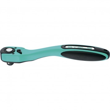 14030 | Ключ-трещотка 1/2, 72 зуба, с быстрым сбросом, CrV, двухкомпонентная рукоятка, STELS-0