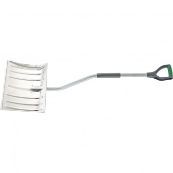 61573 | Лопата снеговая алюминиевая 465 x 340 мм, металлический эргономичный черенок, PALISAD-0