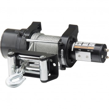 52026 | Лебедка автомобильная электрическая LB-4000, 4,5 т, 3,7 кВт, 12 В, DENZEL-0