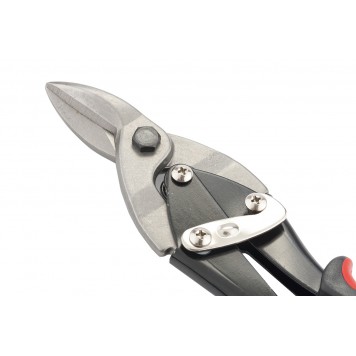 78334 | Ножницы по металлу, 250 мм, левые, обрезиненные рукоятки, MATRIX-1