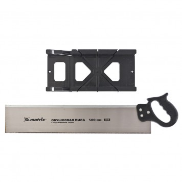 22540 | Стусло пластмассовое, 300 х 100 мм, пила, 500 мм, MATRIX-1