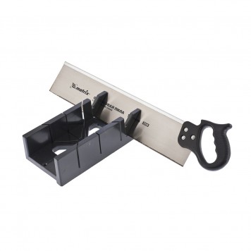 22540 | Стусло пластмассовое, 300 х 100 мм, пила, 500 мм, MATRIX-2