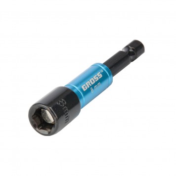 11617 | Бита с торцевой головкой, магнит. Nut-Driver, 8 мм, S2, GROSS-1