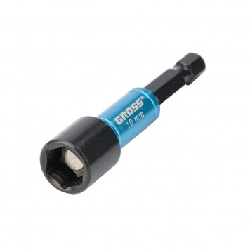 11619 | Бита с торцевой головкой, магнит. Nut-Driver, 10 мм, S2, GROSS-1