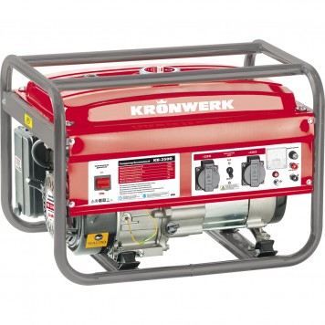 94692 | Генератор бензиновый KB 3500, 3.5 кВт, 220 В/50 Гц, 15 л, ручной старт, KRONWERK-0