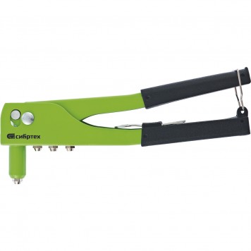 40541 | Заклепочник 260 мм, заклепки 2,4-3,2-4,0-4,8 мм, СИБРТЕХ-0