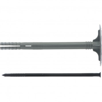 46037 | Дюбель, "Гриб" для крепления утеплителя, 160 мм, 30 шт/уп, СИБРТЕХ-1