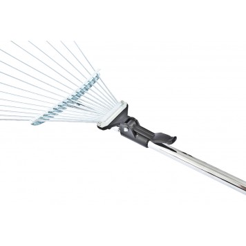 61756 | Грабли веерные 15-зубые, металлический черенок 1130 мм, раздвижные, PALISAD-2