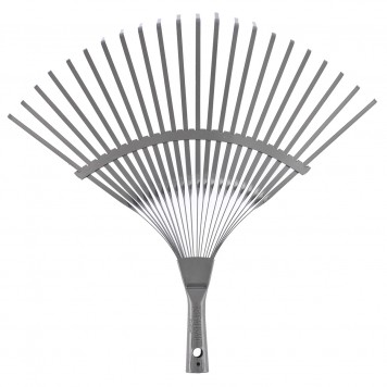 61788 | Грабли веерные c деревянным черенком, стальные, покрытые эпоксидом, PALISAD LUXE-3