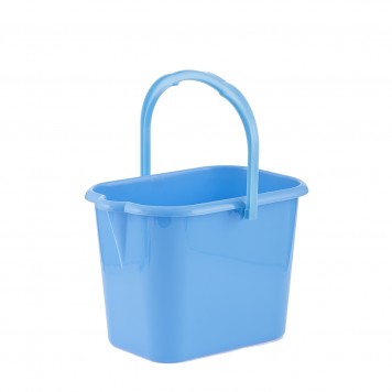 92953 | Ведро пластмассовое прямоугольное 16 л, голубое, ELFE-2