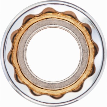 13187 | Головка торцевая свечная, магнитная, двенадцатигранная, 14 мм, под квадрат 1/2, GROSS-2