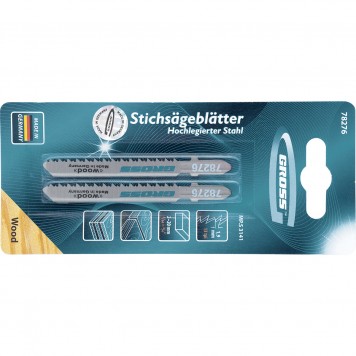 78276 | Полотна для электролобзика по дереву, 2 шт, ( 3141 ), GROSS-0