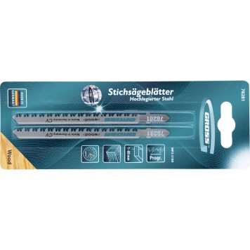 78281 | Полотна для электролобзика по дереву, 2 шт, ( 3180 ), GROSS-1