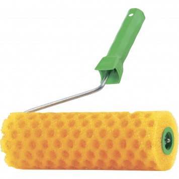 80238 | Валик "Структурный" Поролоновый с ручкой, "горошек", 240 мм, СИБРТЕХ-0