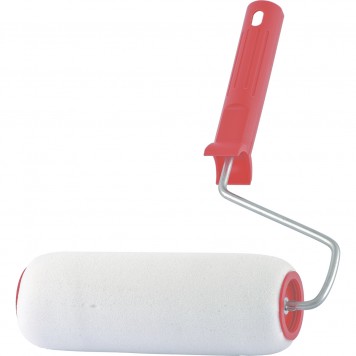 80143 | Валик "Поролон", в сборе, 200 мм, D 48 мм, D ручки 6 мм, крепление шплинтом, СИБРТЕХ-0