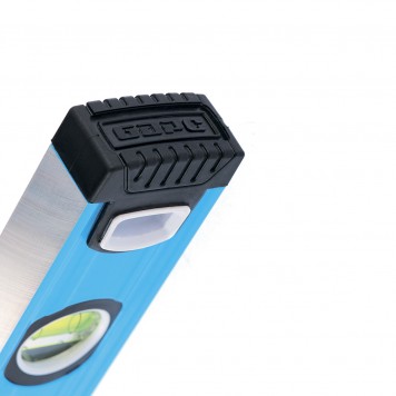 34434 | Уровень алюминиевый, 2000 мм, профиль 1,6 мм, фрезерованный, ударопрочные заглушки, 3 глазка, БАРС-1