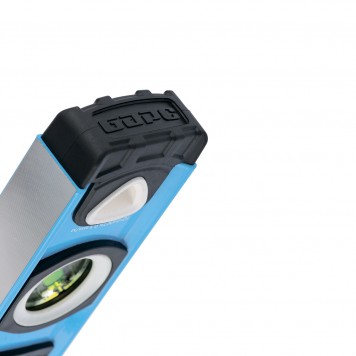 34356 | Уровень алюминиевый, двуручный, 1200 мм, профиль 1,6 мм, фрезеров, ударопрочные заглушки, 3 глазка, БАРС-1