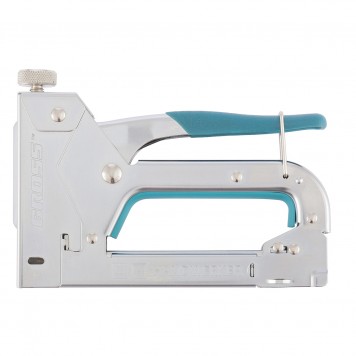 41000 | Степлер мебельный регулируемый (Handwerker), стальной корпус, тип скобы 53, 4-14 мм, GROSS-0