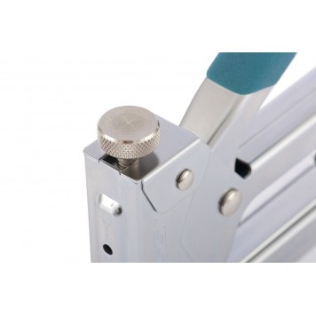 41000 | Степлер мебельный регулируемый (Handwerker), стальной корпус, тип скобы 53, 4-14 мм, GROSS-3