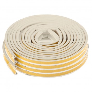 93945 | Уплотнитель, 12 м, профиль "P", белый, СИБРТЕХ-0