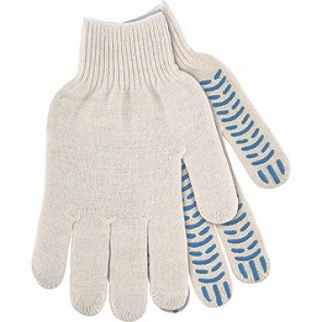 67777 | Перчатки х/б, ПВХ покрытие, "Волна", 10 класс Россия, РОССИЯ-1