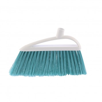 93556 | Щетка пластмассовая для подметания пола, 230 мм, без черенка, бирюзовая щетина, ELFE LUX-0
