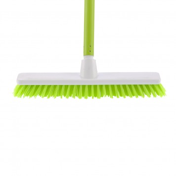93551 | Щетка пластмассовая для чистки ковров 270 мм, салатовая щетина, c черенком, 120 см, D 22 мм, ELFE SHROBER-0