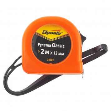 31301 | Рулетка 2 м х 13 мм, пластиковый корпус, SPARTA CLASSIC-0