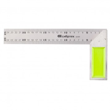 32359 | Угольник, 250 мм, металлический, СИБРТЕХ-0