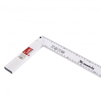 32473 | Угольник, 350 мм, алюминиевый, литой, MATRIX-3