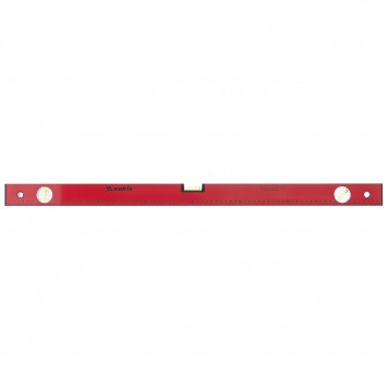 33226 | Уровень алюминиевый, 800 мм, 3 глазка, красный, линейка, MATRIX-0