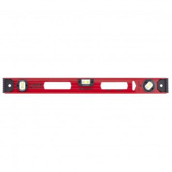 34006 | Уровень алюминиевый "Рельс", 600 мм, 3 глазка, усиленный, MATRIX-0