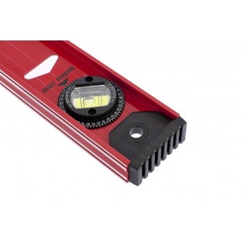 34006 | Уровень алюминиевый "Рельс", 600 мм, 3 глазка, усиленный, MATRIX-1