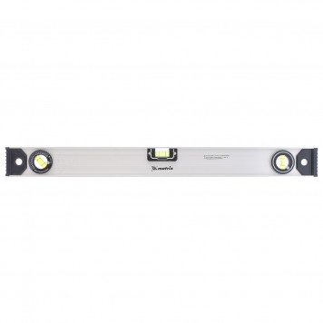 34023 | Уровень алюминиевый "Рельс", 600 мм, 3 глазка (1 поворотный), MATRIX-0