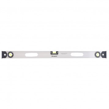 34026 | Уровень алюминиевый "Рельс", 800 мм, 3 глазка (1 поворотный), MATRIX-0