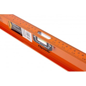 34046 | Уровень алюминиевый "Рельс", 600 мм, 3 глазка (1 поворотный), SPARTA-2