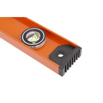 34048 | Уровень алюминиевый "Рельс", 800 мм, 3 глазка (1 поворотный), SPARTA-1