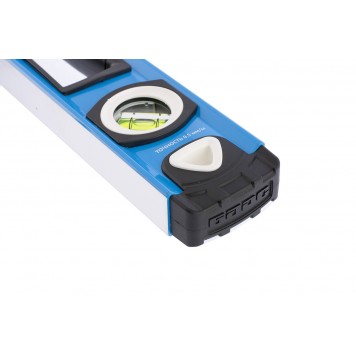 34352 | Уровень алюминиевый, двуручный, 800 мм, профиль 1,6 мм, фрезеров, ударопрочные заглушки, 3 глазка, БАРС-1