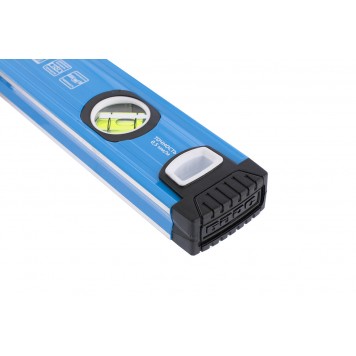 34422 | Уровень алюминиевый, 600 мм, профиль 1,6 мм, фрезерованный, ударопрочные заглушки, 3 глазка, БАРС-1