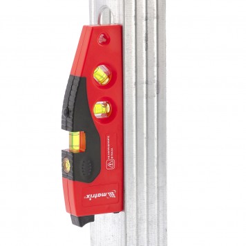 35022 | Уровень лазерный, 180 мм, 220 мм штатив, 4 глазка, MATRIX-3