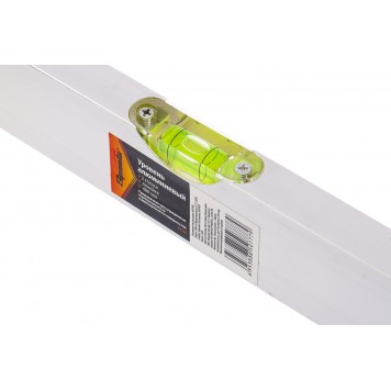 35104 | Уровень алюминиевый, 400 мм, 2 глазка, линейка, SPARTA-2