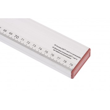 35108 | Уровень алюминиевый, 800 мм, 2 глазка, линейка, SPARTA-2