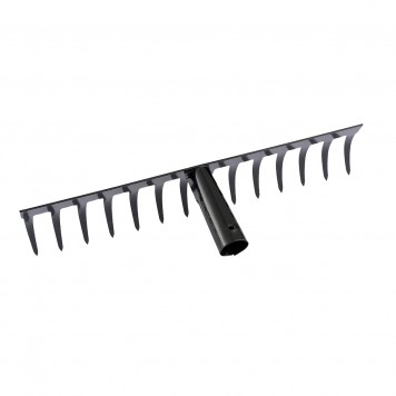 61747 | Грабли 14-зубые, 360 мм, без черенка, прямые, СИБРТЕХ-1