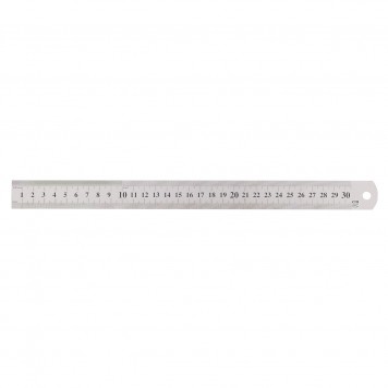 305065 | Линейка измерительная, 300 мм, металлическая, SPARTA-0